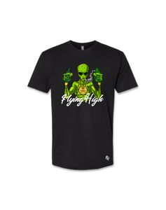 SMOKIN’ ALIEN BLACK TEE