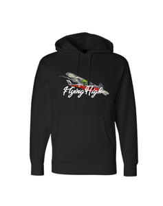 FLYING SAUCER BLACK HOODIE